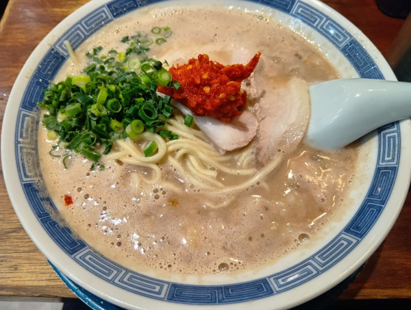 「熟成豚骨（赤）」@箕輪家 中野旗艦店の写真