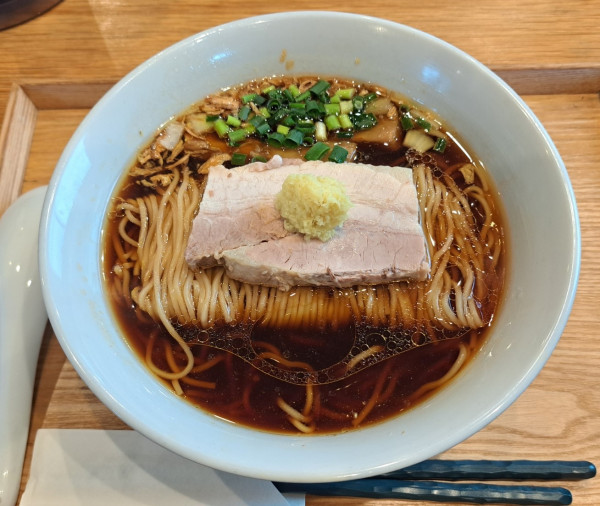 「生姜醤油らーめんRX1150円」@あはれの写真