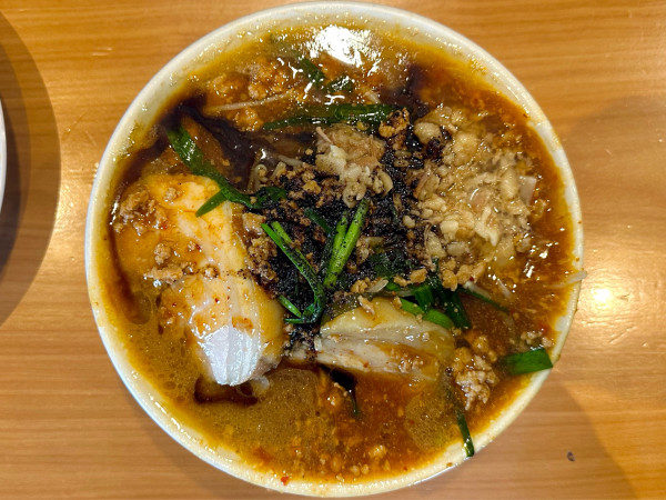 「★＜クリスマス特別営業＞味噌二郎×東十条的埼玉風餡掛ミニらーめん」@麺処 ほん田 東十条店の写真