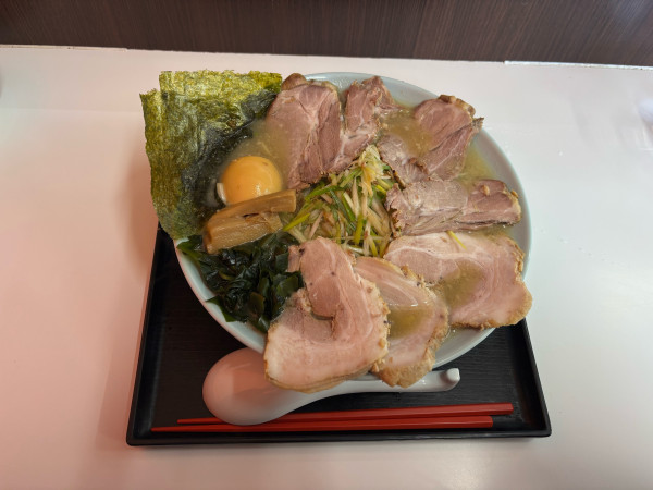 「ネギチャーシューメン」@ラーメンショップ 北川辺店の写真