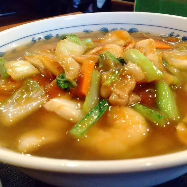 「#五目そば #五目そば定食 #990円」@一心飯店の写真