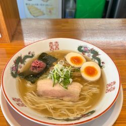 梅と生姜のぽかぽか塩中華そば