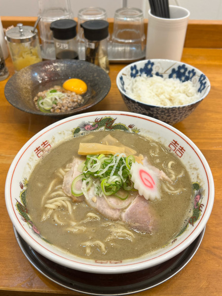 「極濃煮干ラーメン」@青森煮干 和渦製麺の写真