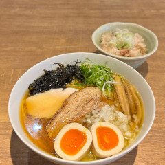 貝出汁ラーめん クラムの写真