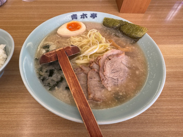 「チャーシュー麺」@ラーメン青木亭 八潮店の写真