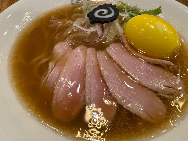 「鴨出汁ラーメン」@METRO RAMENの写真