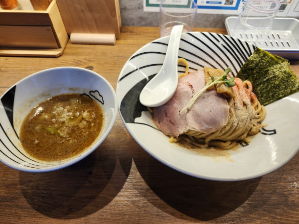 「濃厚海老つけ麺」@つけ麺 一頂 秋葉原店の写真