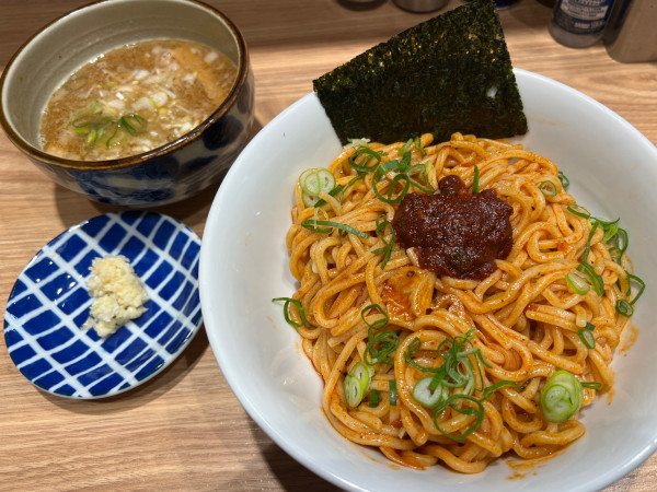 「辛つけ麺」@ら～めん つけ麺 幸加の写真