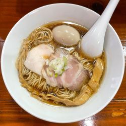 【限定】イカ煮干し(醤油)+味玉
