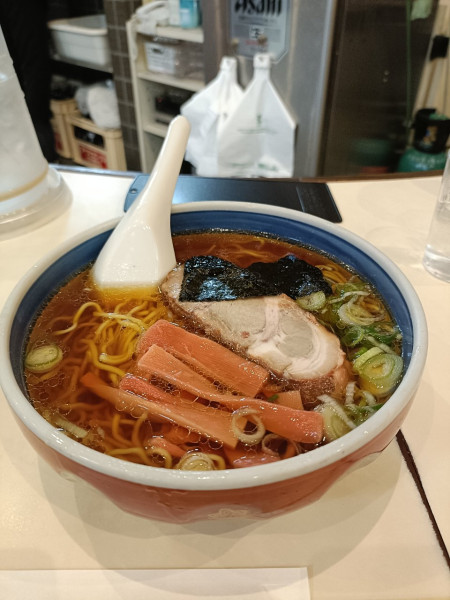 「支那そば（1000円）」@蓬来軒 本店の写真