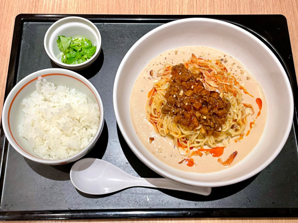 「＜Denny's ｘ飯田商店＞ 冷やし豆乳担々麺」@デニーズ 鶴ヶ島店の写真