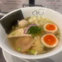 特製鶏の塩らーめん