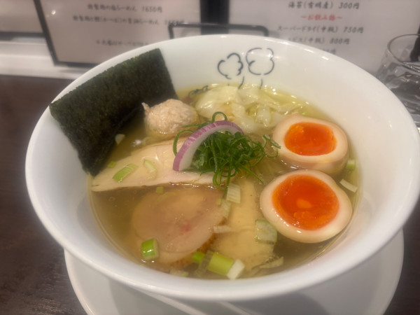 「特製鶏の塩らーめん」@鶏喰~TRICK~の写真