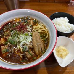 【1月限定】四川風麻婆ラーメン1000円