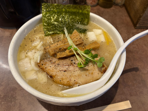 「濃厚ホタテソバ」@NOODLE VOICEの写真