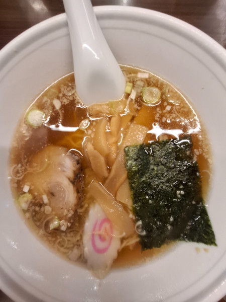 「ラーメン８００円」@佐野金 総本店の写真