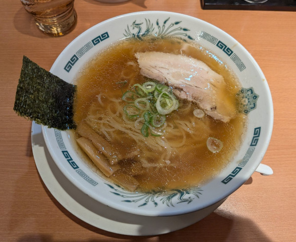 「中華そば420円」@日高屋 新橋駅前店の写真