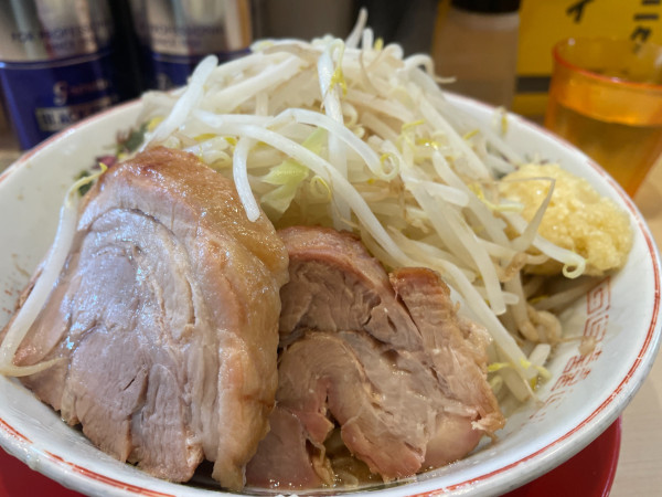 「ミニラーメン：1100円」@ガッツリラーメンいち豚 福島本店の写真