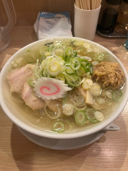 「生姜チャーシューめん＋ネギ増し＆ライス」@しょうがラーメン七の庫の写真