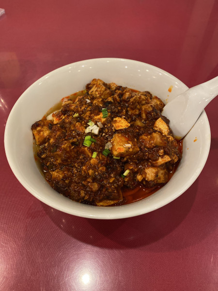 「麻婆豆腐刀削麺」@四川料理 京華樓 本館の写真