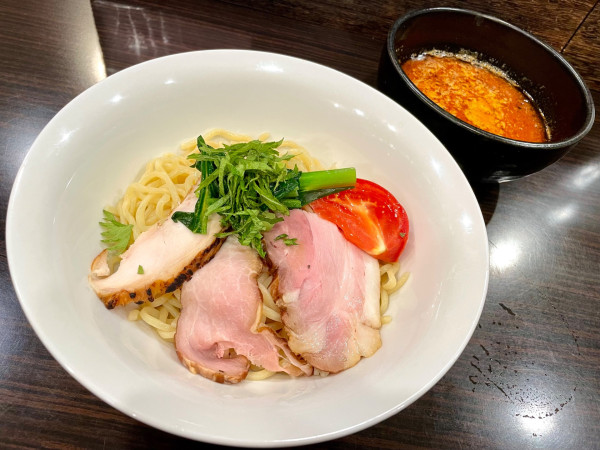 「【限定】鶏出汁ポモドーロ つけ麺」@横道の写真