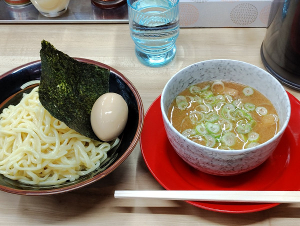「特製つけ麺　塩豚骨　並」@二代目 栃木家の写真
