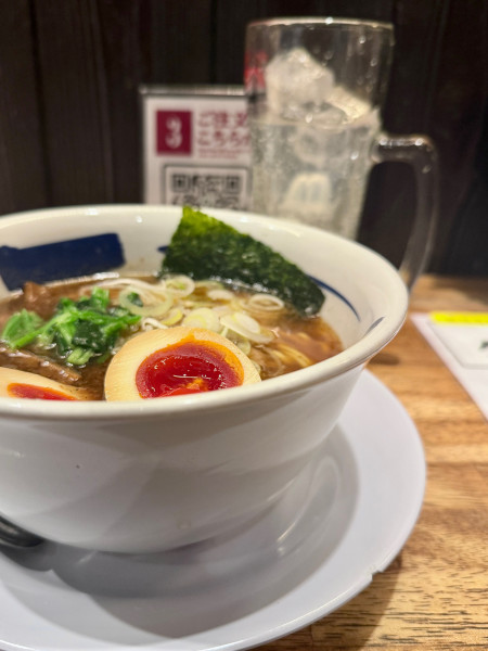 「中華そば味玉クーポンサービス」@つけ麺専門店 三田製麺所 川崎店の写真