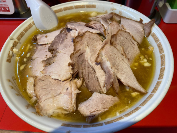 「チャーシューメンマニンニク麺」@中華そば専門店 一龍の写真