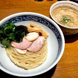 【限定】鰤のアラと鯖煮干しのつけそば