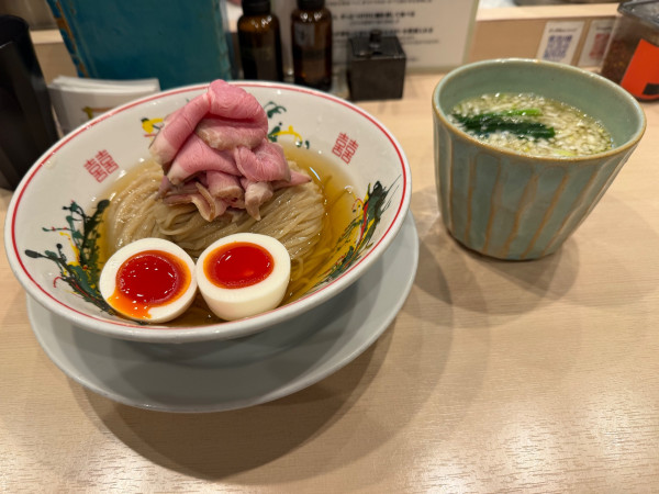 「ちょっとづつ鰹昆布水つけ麺」@つけめん金龍の写真