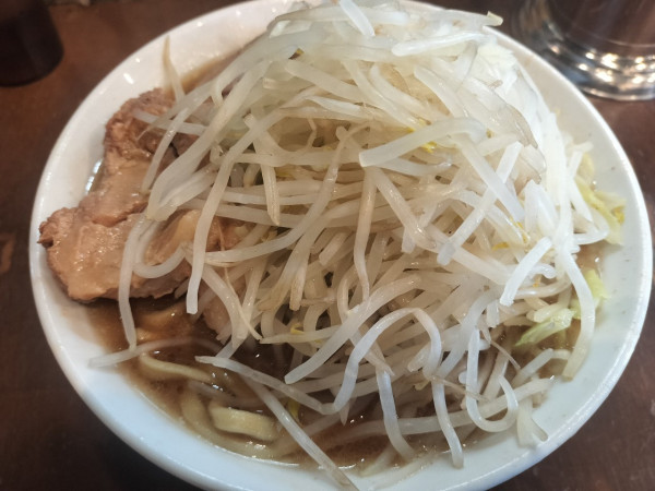 「ミニラーメン1000円 野菜コール」@麺屋 歩夢の写真