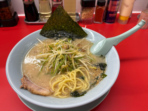 「ネギラーメン750円」@ラーメンショップ◯化 つくば店の写真