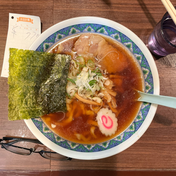 「手打ラーメン」@中華そば集来の写真