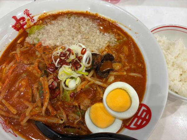 「【限定】極北極やさいシャキシャキ10辛6倍」@蒙古タンメン 中本 渋谷店の写真