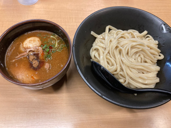 「味噌つけ麺大＋味玉」@吟醸らーめん 久保田 本店の写真
