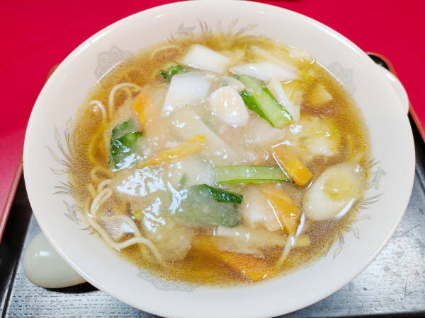 「えびソバ（1,150円）」@宝珍樓 向河原店の写真