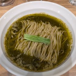 【限定】黒あわびの肝そば