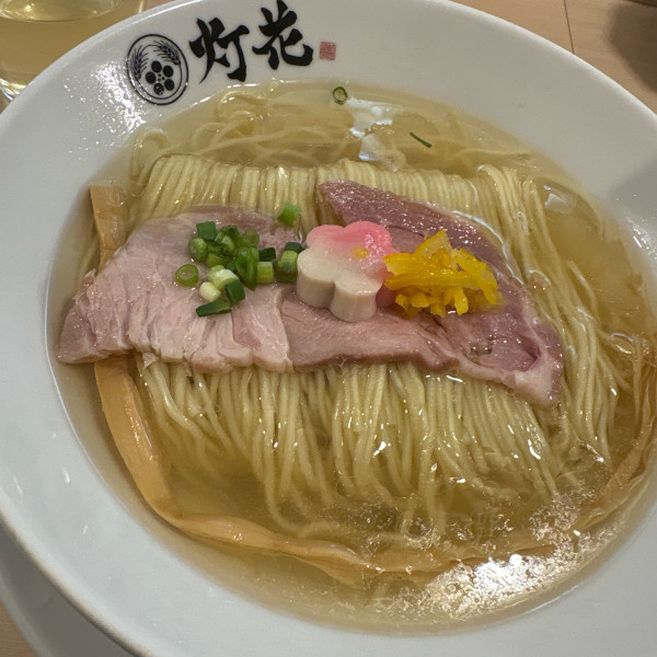 「鯛塩そば」@鯛塩そば 灯花 本店の写真