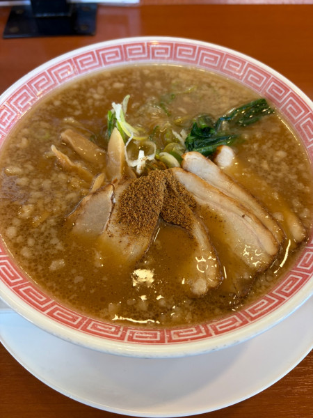 「魚介とんこつラーメン」@幸楽苑 城山店の写真