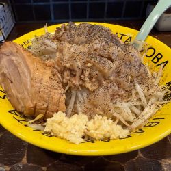 小豚そば、汁なし変更、チーズ