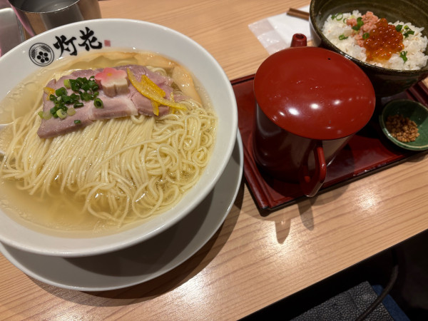 「鯛塩そば」@鯛塩そば灯花 本店の写真