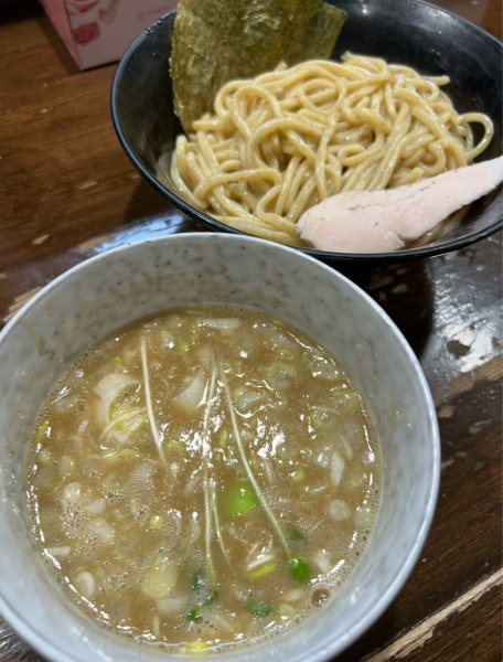 「鶏つけ麺　塩」@鶏々 TORIDORIの写真