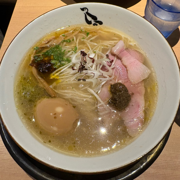 「真鯛と蛤の塩そば」@SOBAHOUSE 金色不如帰 新宿御苑本店の写真