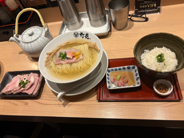 「鯛塩そば」@鯛塩そば灯花 本店の写真