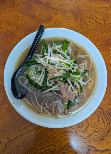 「にらそば」@中華麺 おお松の写真