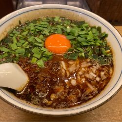 冬季限定味噌辛ニラそば980円+替え玉（１玉）150円