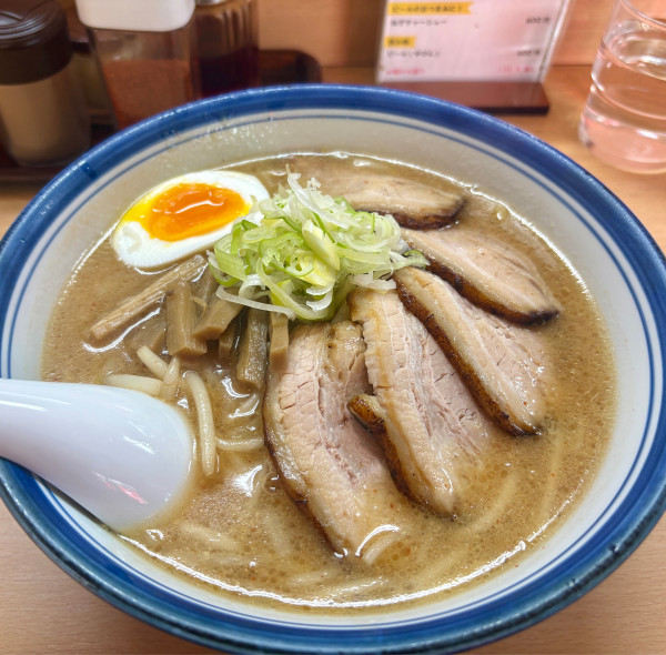 「味噌チャーシューめん」@ら～めん盛華の写真