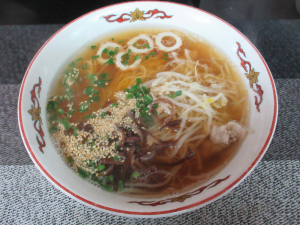 「中華そば（600円）」@ひふみやの写真