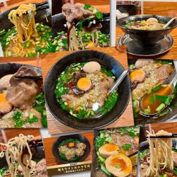 【1月限定】焼き牛タンのニラそば〜熱香味油かけ〜1650円