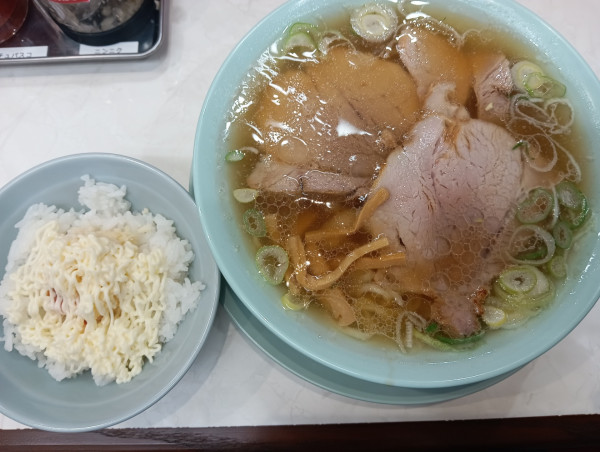 「中華そば+めし（¥790＋めし無料）」@なぎちゃんラーメン  浅草橋駅前店の写真